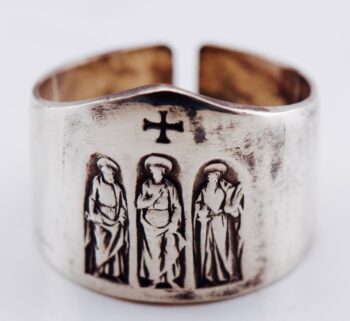 Important Historical Silver Bishop's Ring Awarded by Pope Paul VI c.1965 RARE