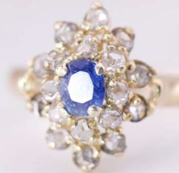 Rare Antique c.1900s Faberge 14k Gold Ladies Ring