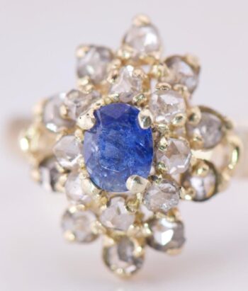 Rare Antique c.1900s Faberge 14k Gold Ladies Ring