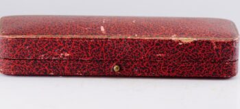 RARE Antique Faberge 14K Gold & Silver Insect Tie Pin Brooch c1890 Original Box