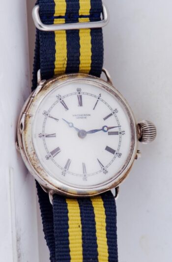 Antique Vacheron Geneve Silver Trench Watch – c.1900s – 34mm - Perfect Working