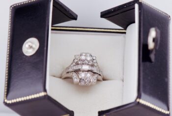 MUSEUM QUALITY ANTIQUE ART DECO Tiffany & Co Platinum 2.5ctw VVS1/F Diamonds