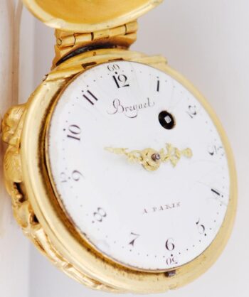 Antique c.1800s French Memento Mori Skull Pocket Watch – Breguet à Paris RARE