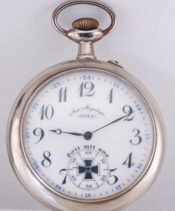 Antique WWI DOXA Kaiserliche Marine Imperial German Navy Deck Watch Oversize 68