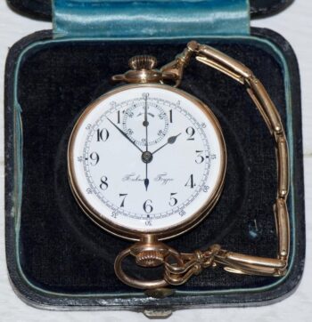 Antique WWI Era 14k Gold Imperial Pavel Buhre Tsar Nicholas II Award Wristwatch