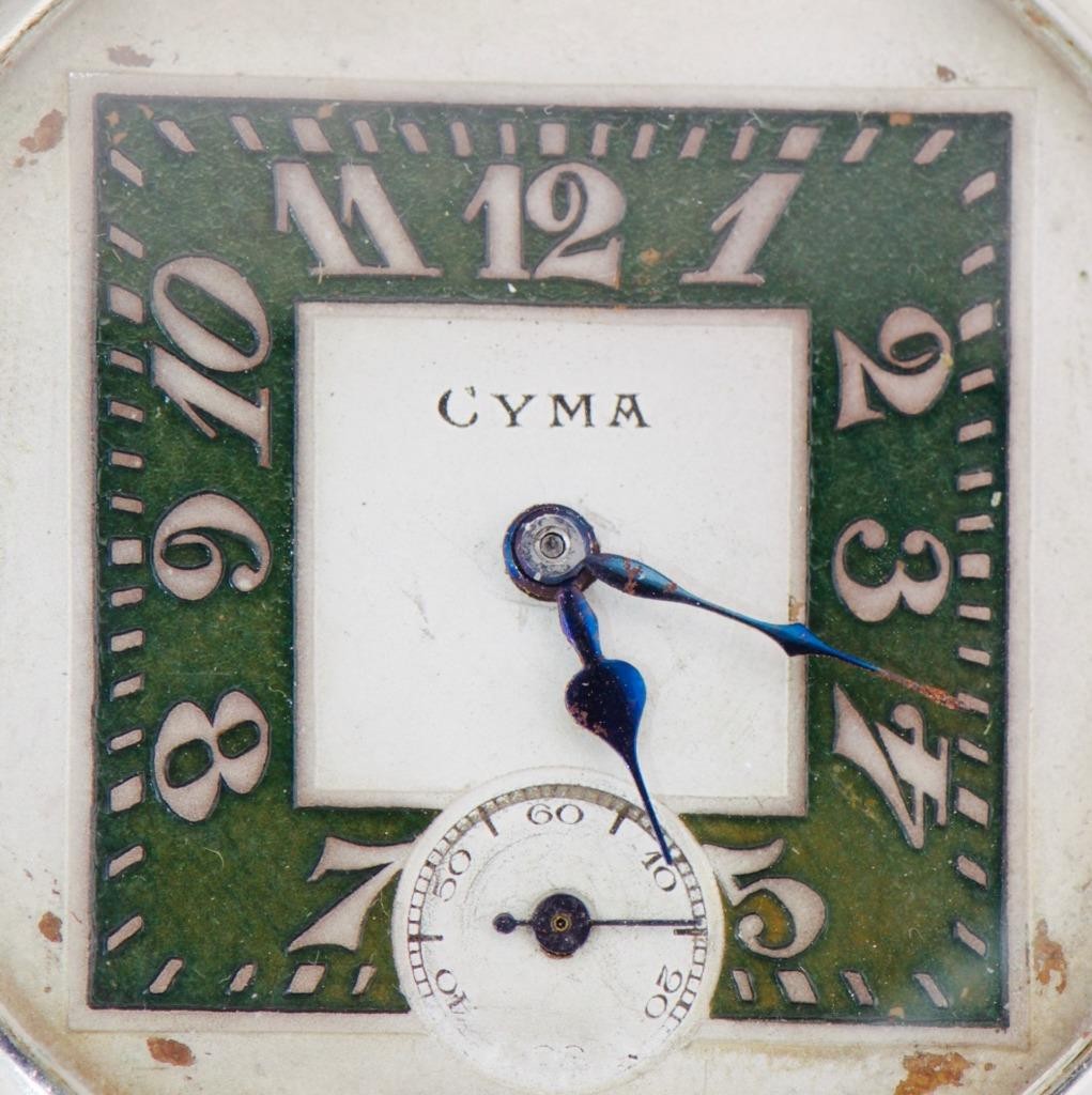 1941 CYMA German Navy Submarine U-Boat Officer Award Pocket Watch 50mm