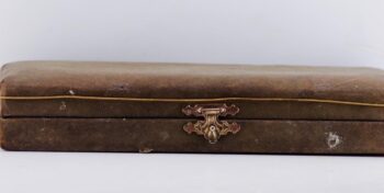 Antique Early 1800s Holy See Papal Vatican City Presentation Iron Key & Box 15cm