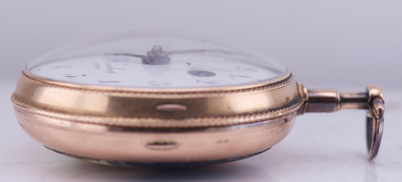 Antique French 18k Gold Enamel Verge Fusee Pocket Watch for King Louis XVI c1780