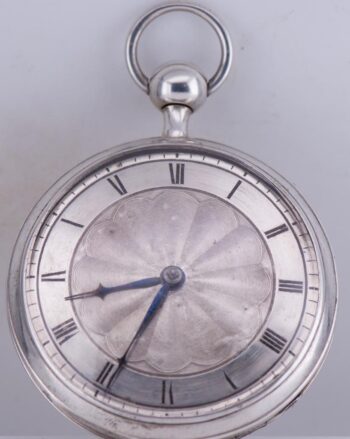 Antique French Silver Quarter Repeater Verge Fusee Pocket Watch Marie Antoinette